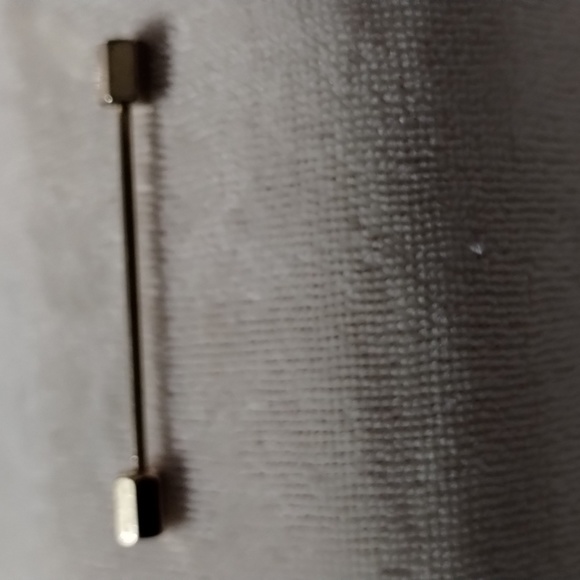 Vintage Men's Gold Collar Bar - Picture 2 of 2